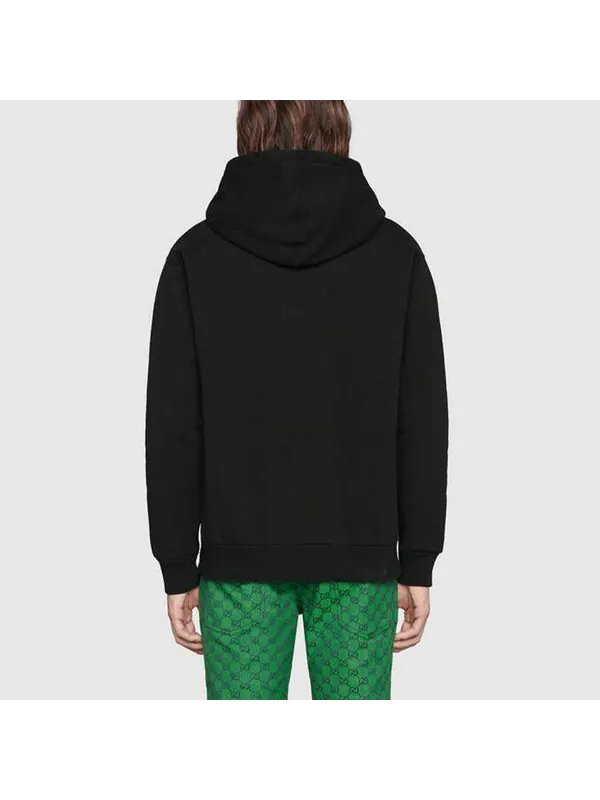 Толстовка Gucci fw21 prodige d amour print men's — изображение 4 из 4, черный