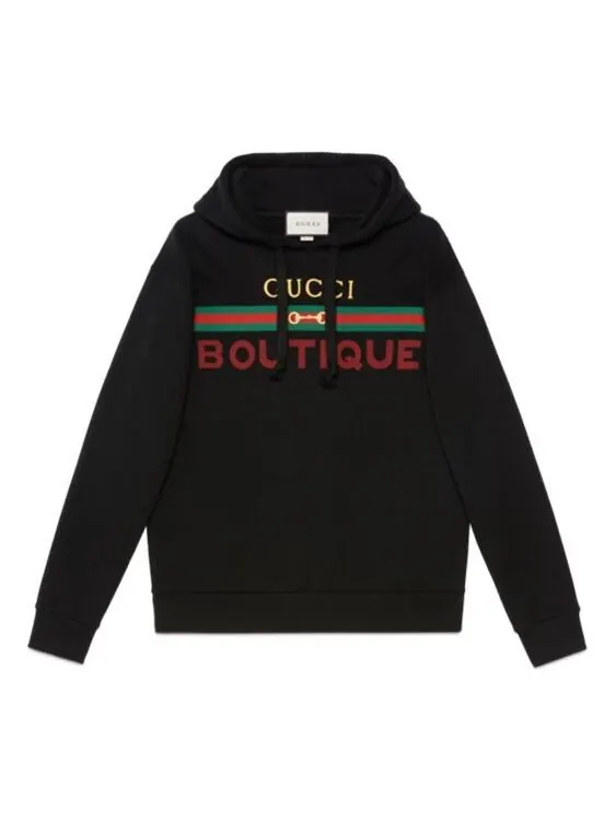 Толстовка Gucci мужская, с принтом — изображение 1 из 4, черный