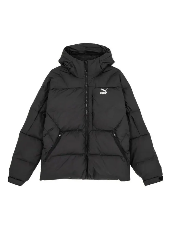 Куртка down jacket 'black' Puma — изображение 1 из 4, черный