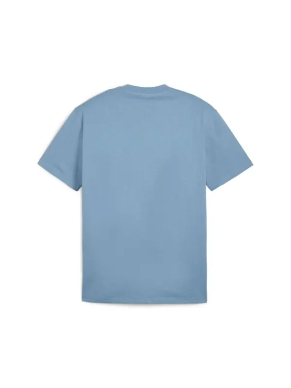 Футболка mmq t-shirt 'zen blue' Puma — изображение 2 из 2, синий