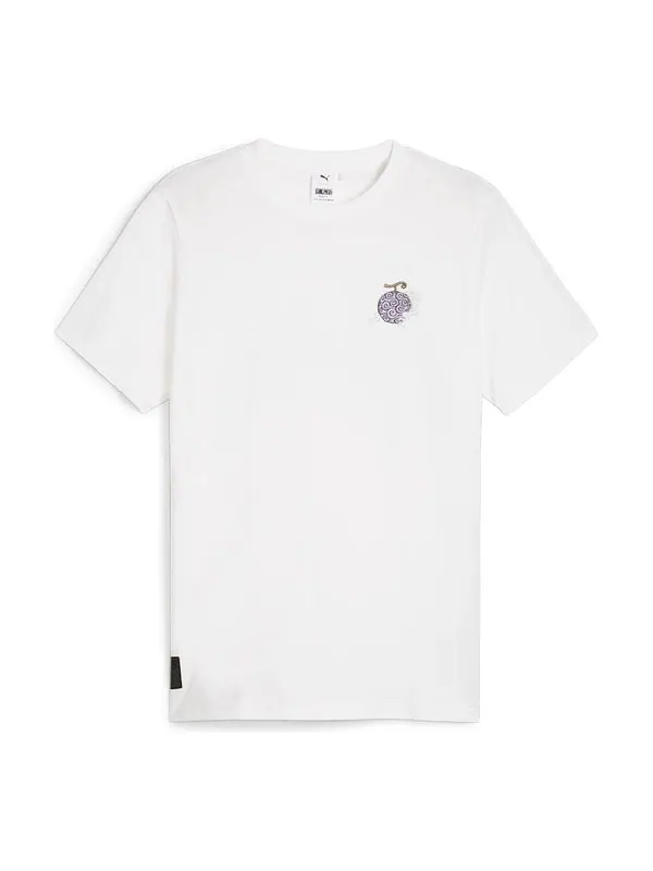 Футболка x one piece graphic t-shirt 'white' Puma — изображение 1 из 2, белый
