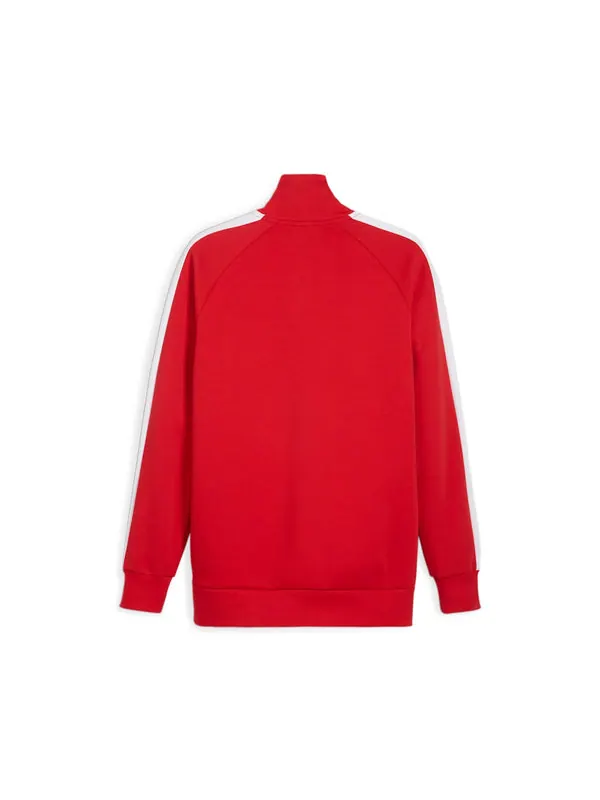 Куртка scuderia ferrari race iconic t7 motorsport jacket 'rosso corsa' Puma — изображение 2 из 2, красный