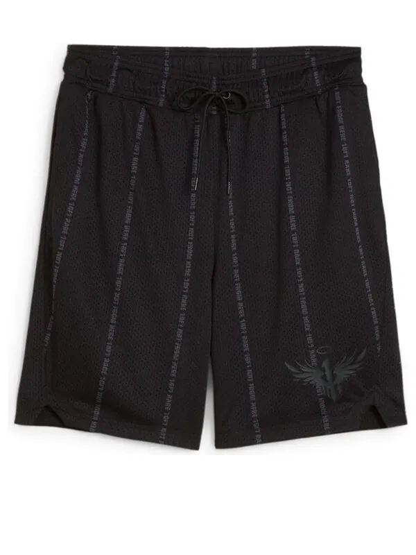 Шорты melo alwayz on basketball shorts 'black' Puma — изображение 1 из 2, черный
