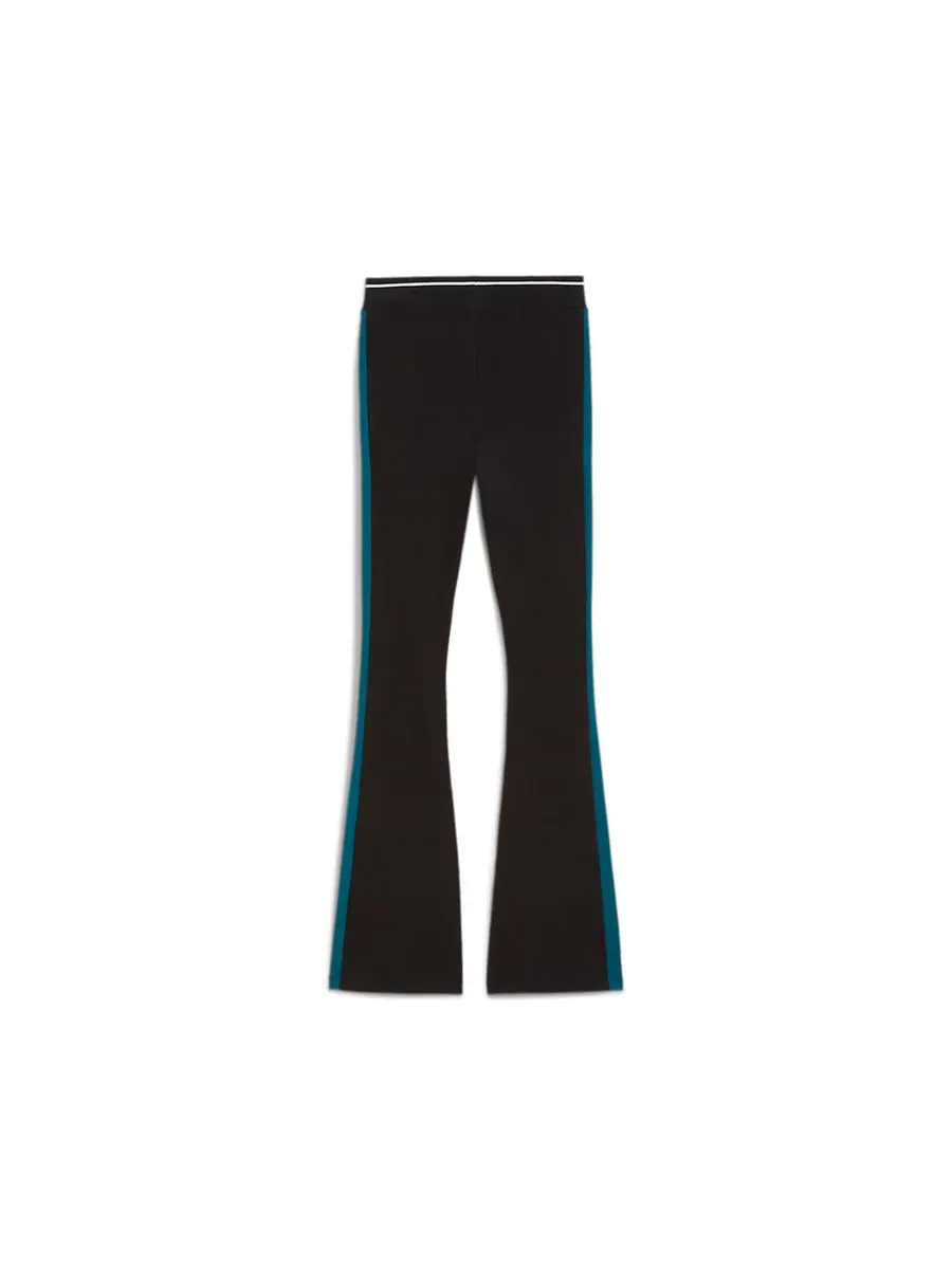 Леггинсы (WMNS) PUMA Play Loud T7 Flared Leggings 'Black' — изображение 2 из 2, черный
