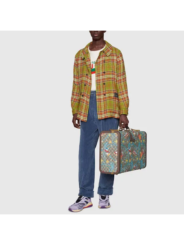 Толстовка Gucci Original Print Crew Sweat — изображение 2 из 4, белый
