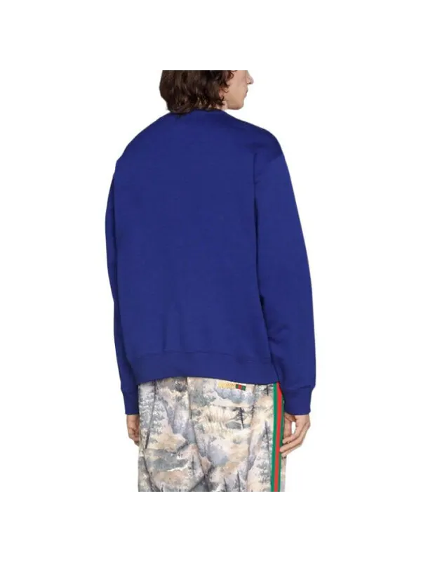 Свитшот Gucci x The North Face — изображение 4 из 4, синий