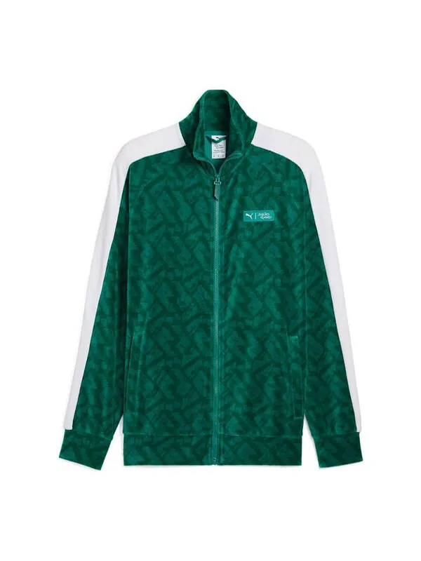 Куртка x squid game t7 jacket 'mint tea' Puma — изображение 1 из 2, чайный