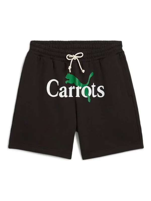 Шорты x carrots shorts 'black' Puma — изображение 1 из 2, черный
