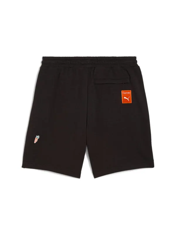 Шорты x carrots shorts 'black' Puma — изображение 2 из 2, черный