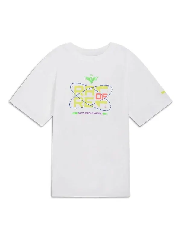 Футболка x melo spark basketball t-shirt 'white' Puma — изображение 1 из 2, белый