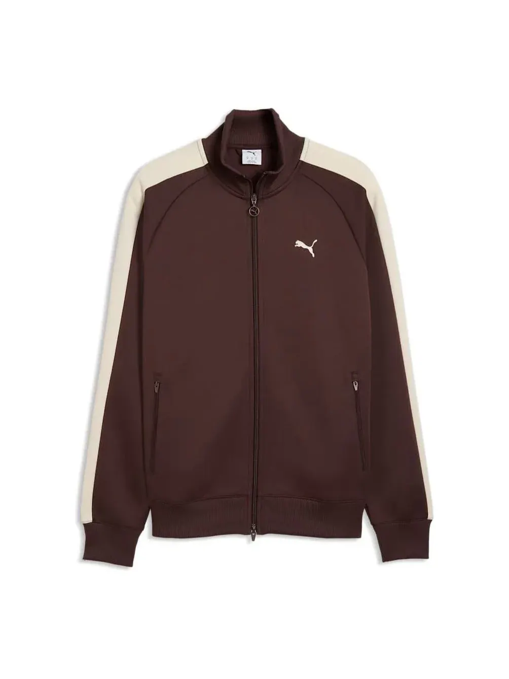 Спортивная куртка PUMA T7 — изображение 1 из 2, коричневый