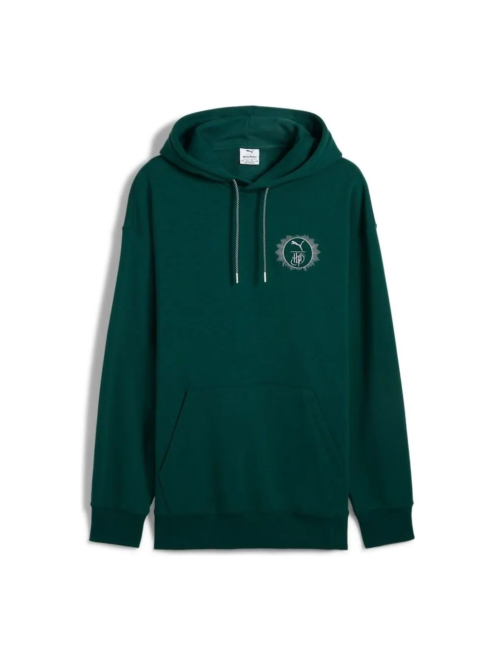 Худи PUMA x Harry Potter Relaxed Hoodie 'Slytherin' — изображение 2 из 2, зеленый