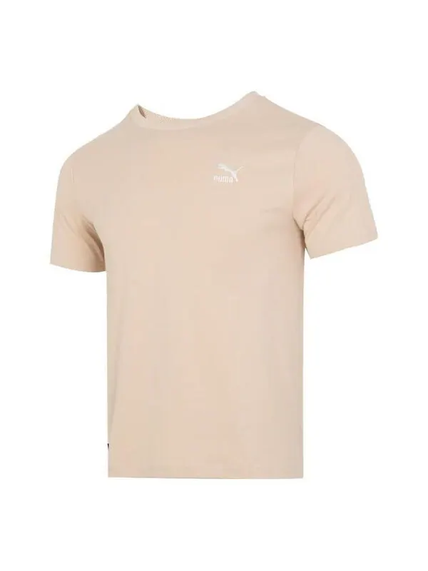 Футболка logo sports t-shirt 'khaki' Puma — изображение 1 из 4, хаки