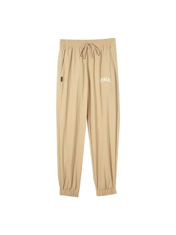Брюки team woven pants 'khaki' Puma — 1