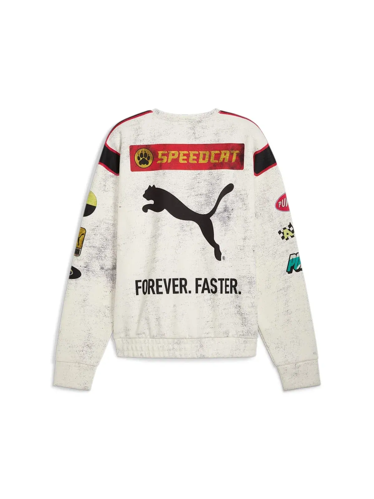 Унисекс свитшот с принтом PUMA x A$AP Rocky Warm White — изображение 2 из 2, бежевый