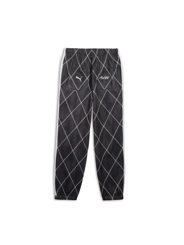Брюки x a$ap rocky distressed sweatpants 'black' Puma — изображение 2 из 2, черный