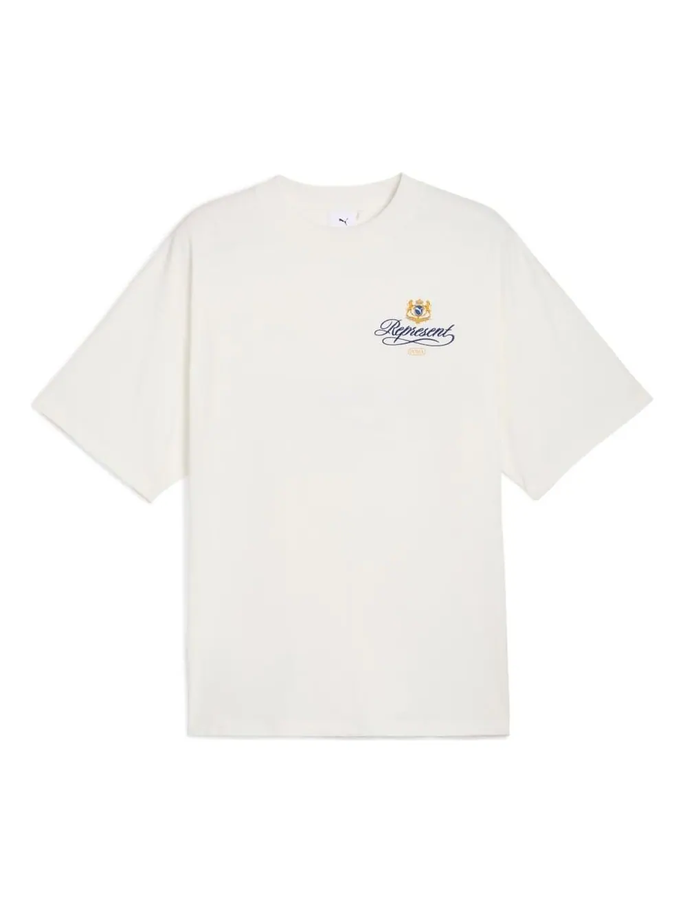 Футболка Puma x REPRESENT Graphic T-Shirt 'White' — изображение 2 из 2, белый