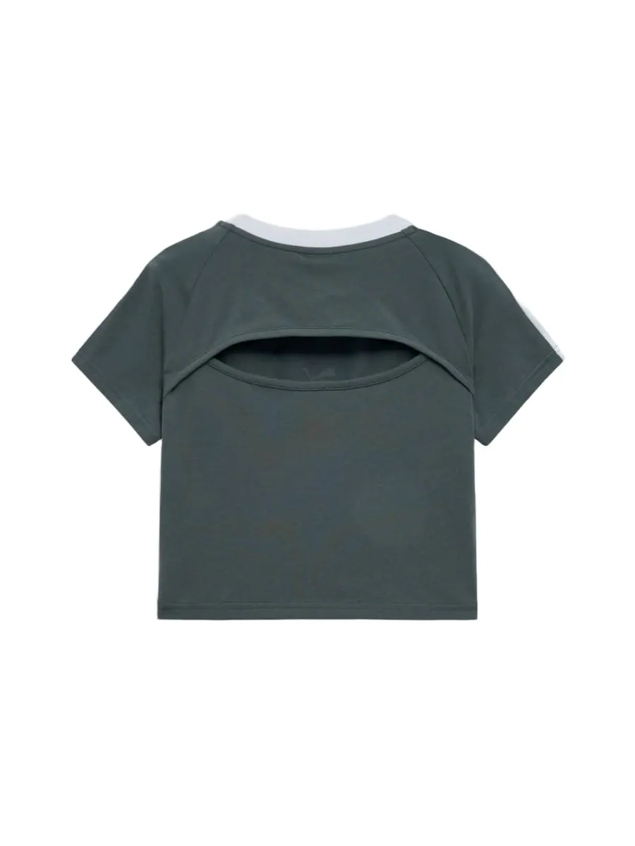 Футболка (WMNS) PUMA Dare To T-Shirt 'Mineral Gray' — изображение 2 из 2, серый