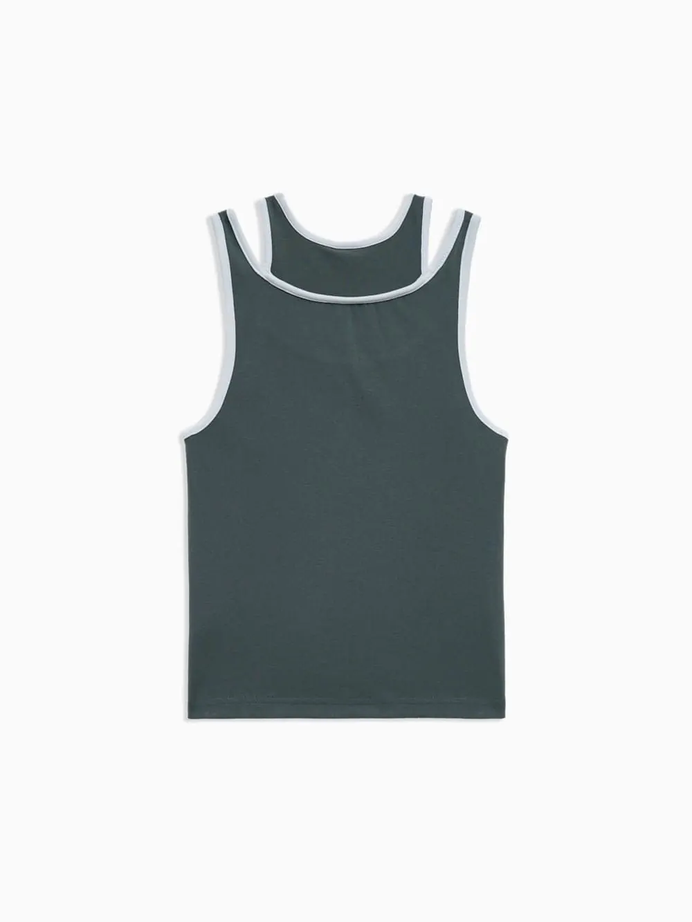 (WMNS) Майка Puma Dare To Tank Top 'Минерально-серый' — изображение 2 из 2