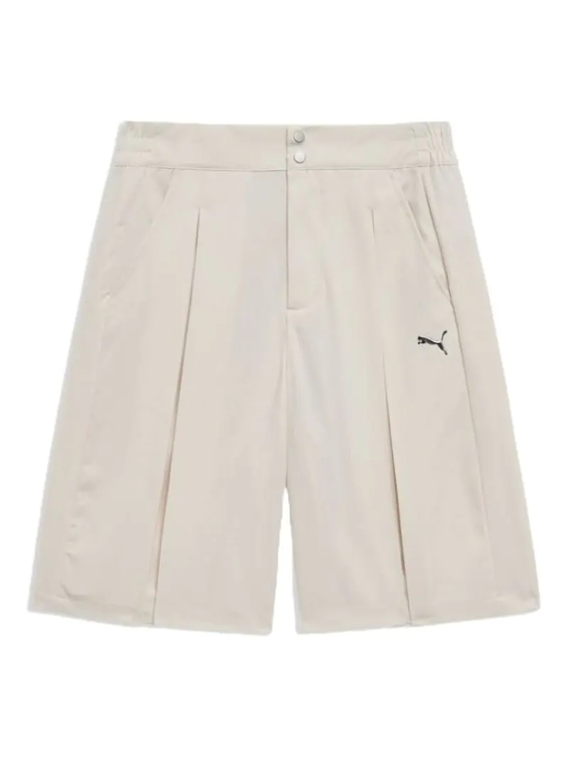Спортивные шорты (WMNS) PUMA Dare To Shorts 'Alpine Snow' — изображение 1 из 2, бежевый
