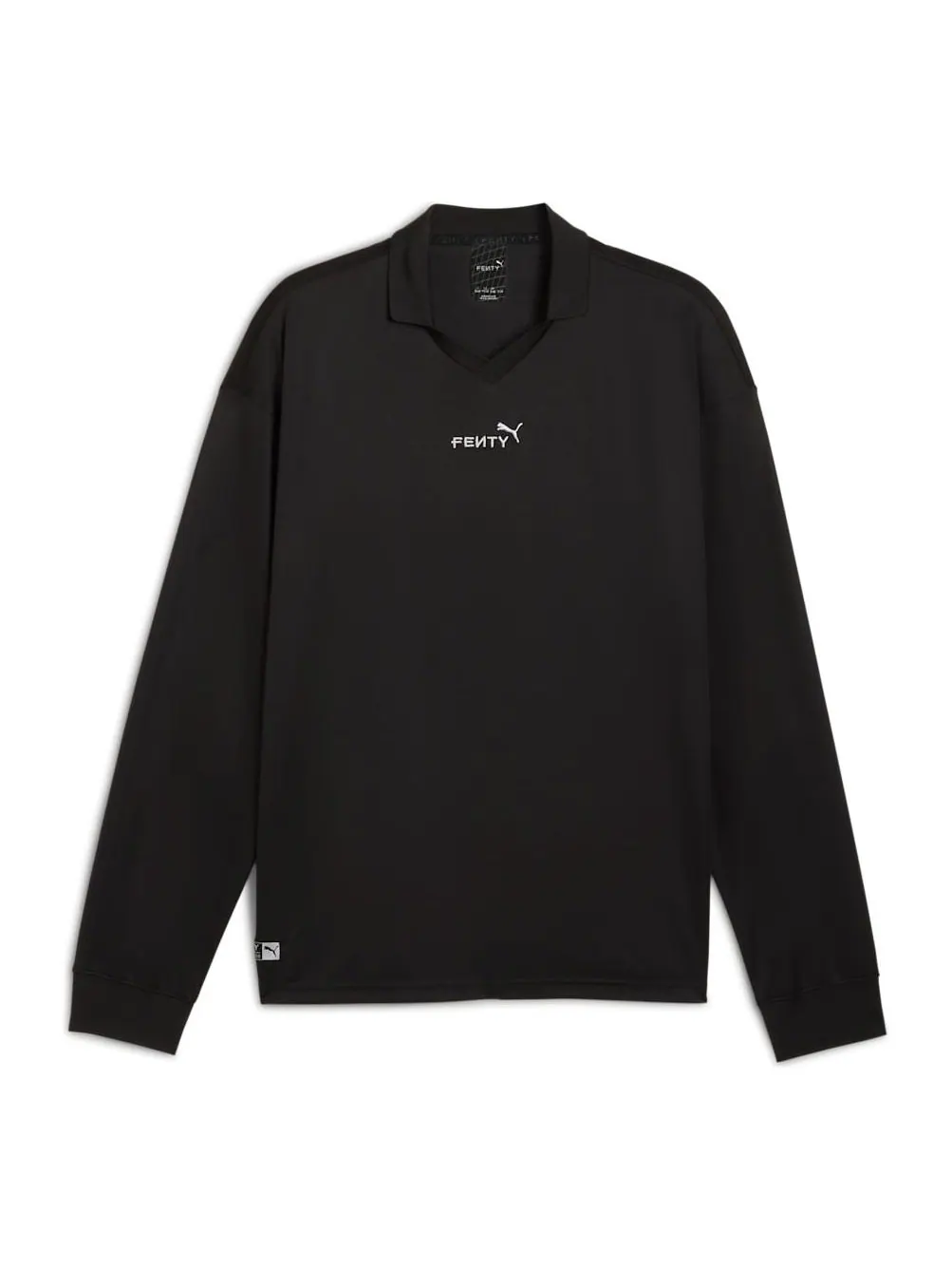 Футболка с длинными рукавами Puma X Fenty Goalie Thin 'Black' — изображение 1 из 2, черный