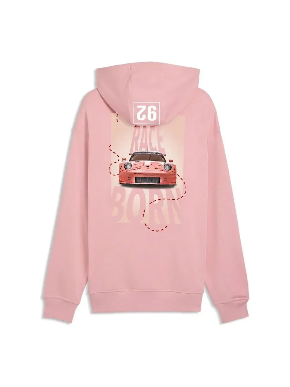 Худи PUMA Porsche Legacy Sau 'Rosy Outlook' — изображение 1 из 2, розовый