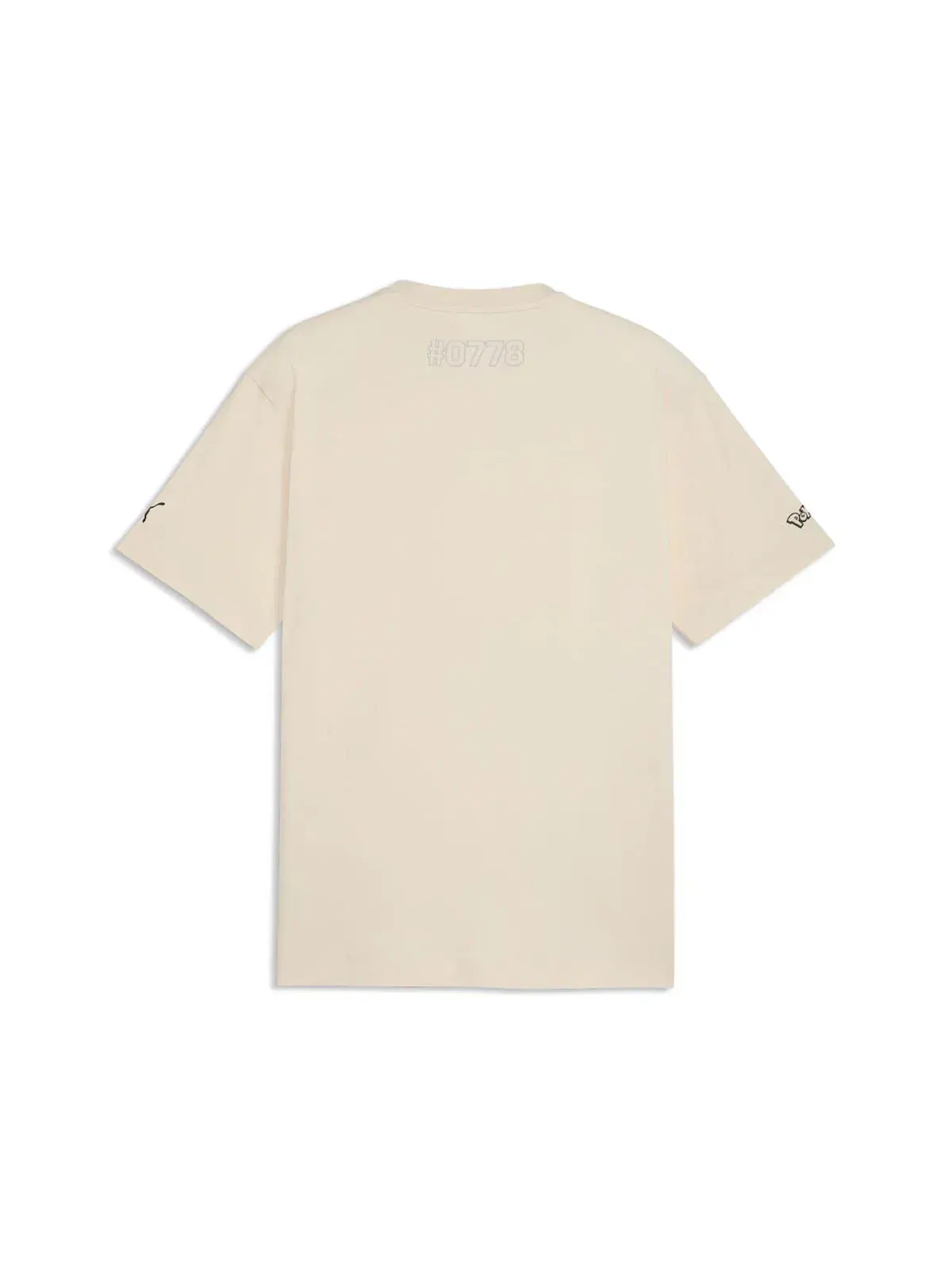 Футболка PUMA x Pokemon Relaxed Graphic T-Shirt 'Alpine Snow' 634914-87 — изображение 2 из 2, белый