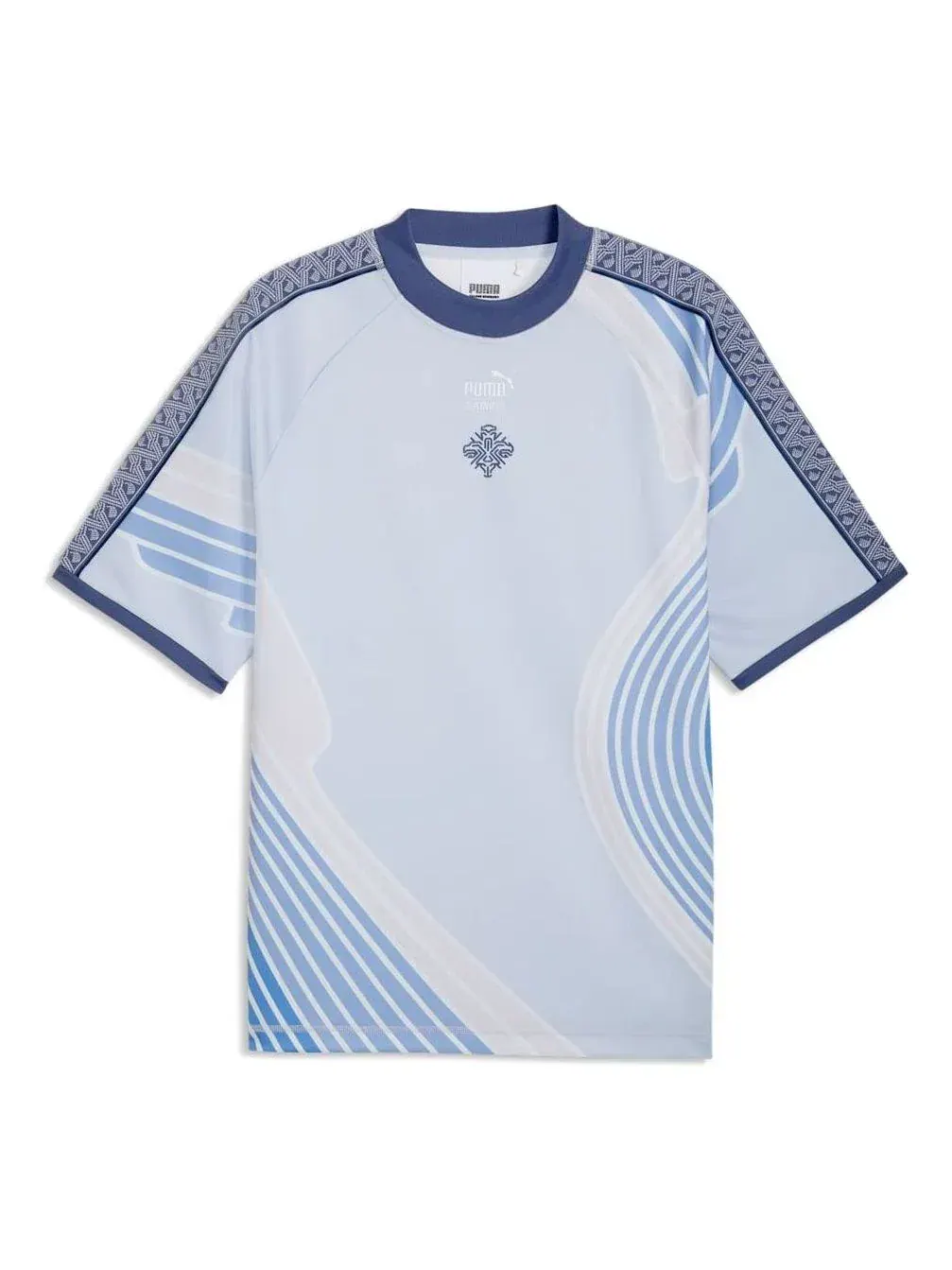 Футболка PUMA x ICELAND x SALEHE BEMBURY KING 'Cool Weather' 635095-42 — изображение 1 из 2, синий