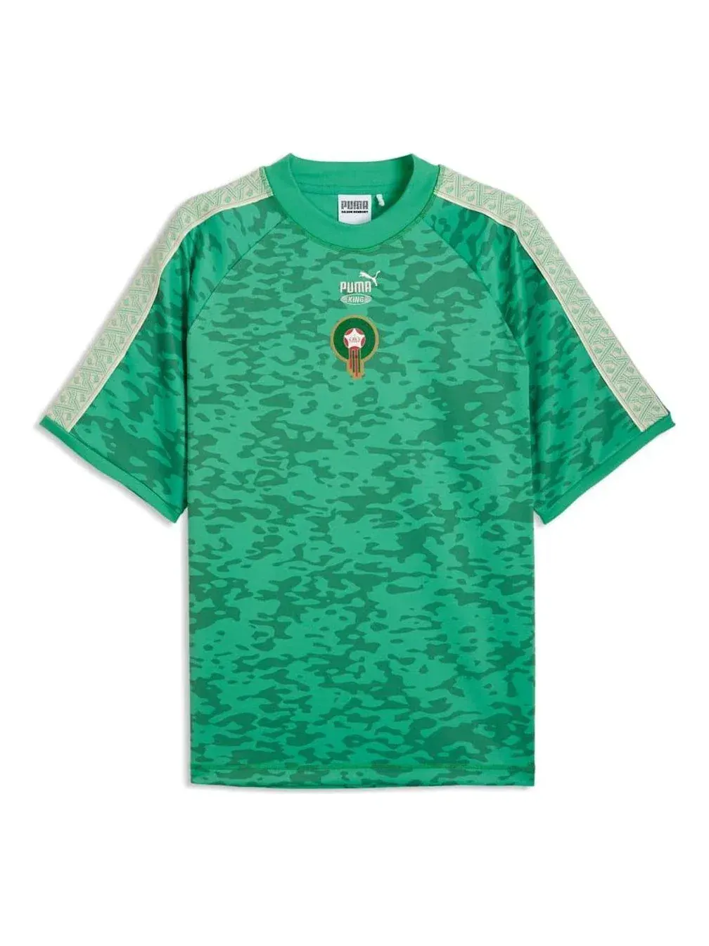 Футболка PUMA x MOROCCO x SALEHE BEMBURY KING Jersey 'Jade Frost' 635131-56 — изображение 1 из 2, зеленый