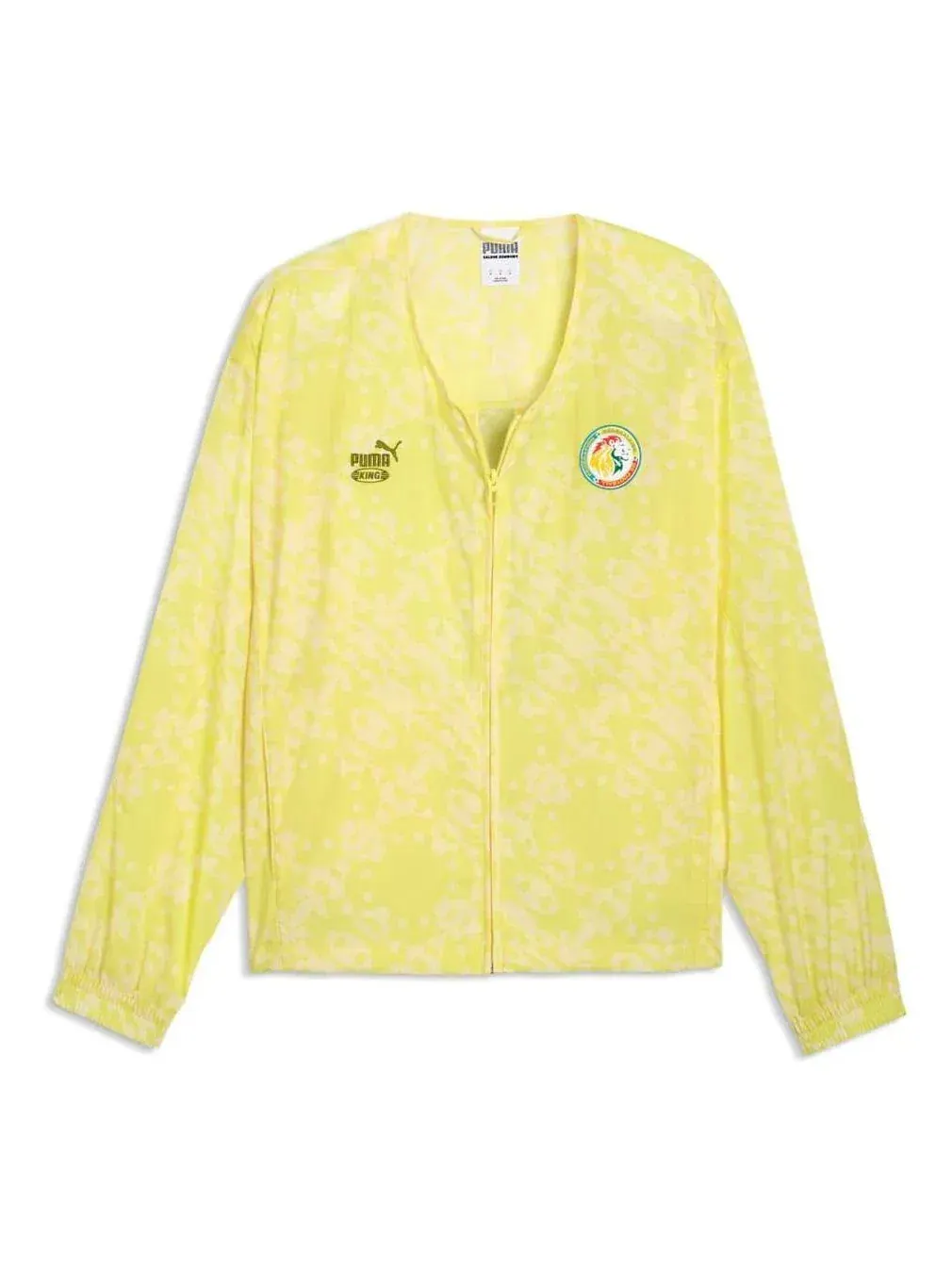 Спортивная куртка PUMA x SENEGAL x SALEHE BEMBURY KING 'Pineapple Ice' 635135-36 — изображение 1 из 2, желтый