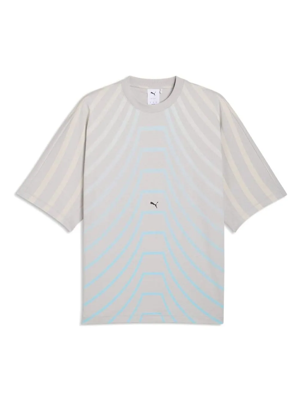 Футболка Puma CLRT Graphic Tee — изображение 1 из 2, светлый серый
