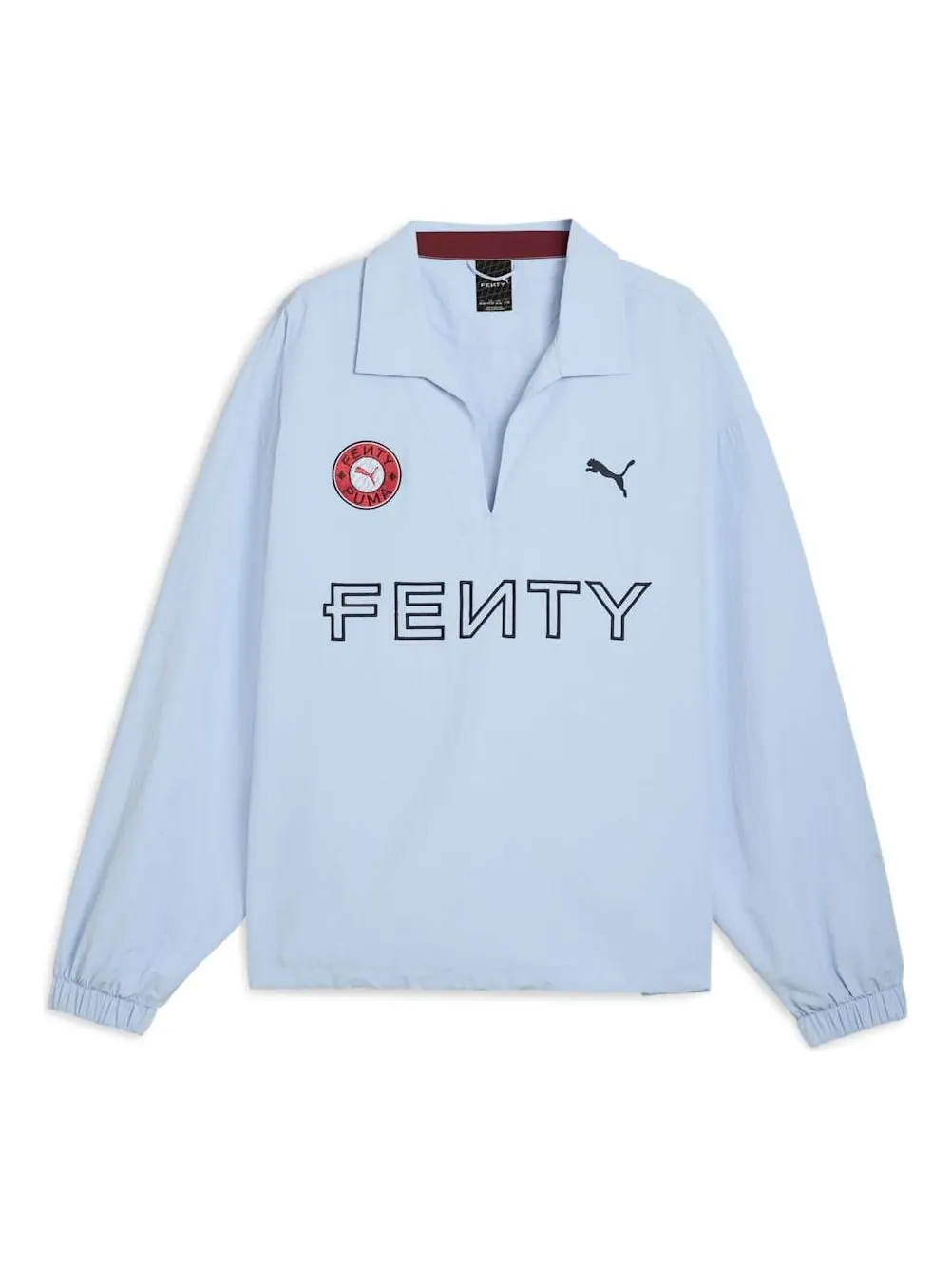 Футболка PUMA x FENTY Drill Oversized T-Shirt 'Haute Tropic' — изображение 1 из 2, синий
