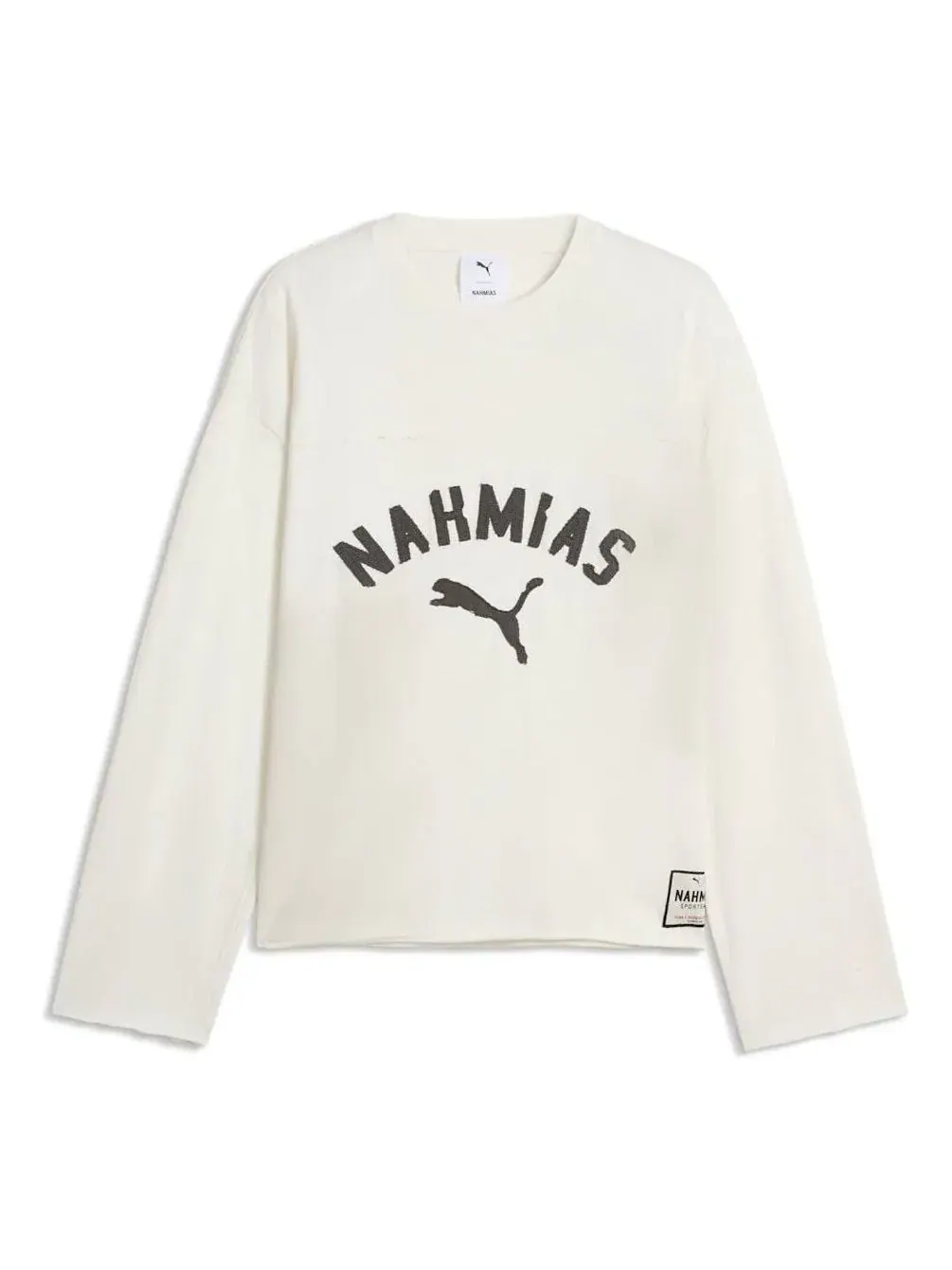 Футболка с длинными рукавами PUMA x Nahmias, цвет «Теплый белый» — изображение 1 из 2