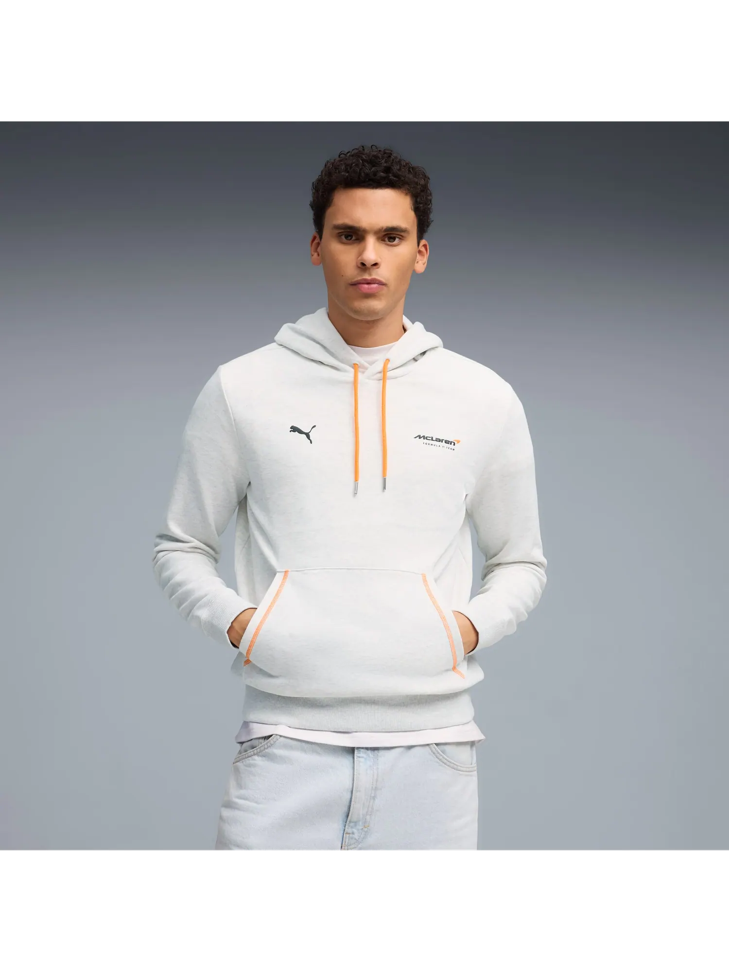 Худи Puma McLaren Racing Graphic Hoodie — изображение 3 из 5, белый