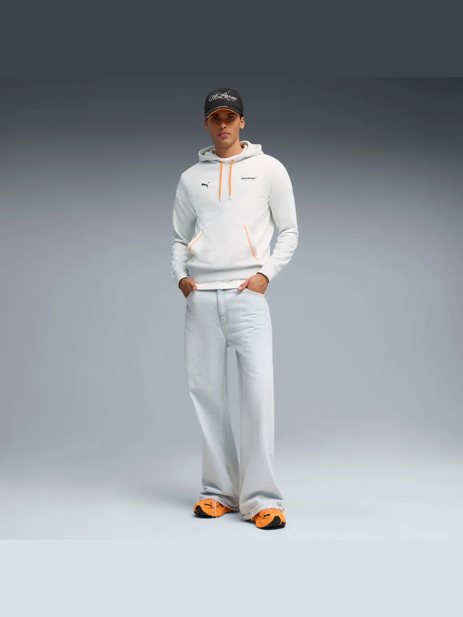 Худи Puma McLaren Racing Graphic Hoodie — изображение 5 из 5, белый