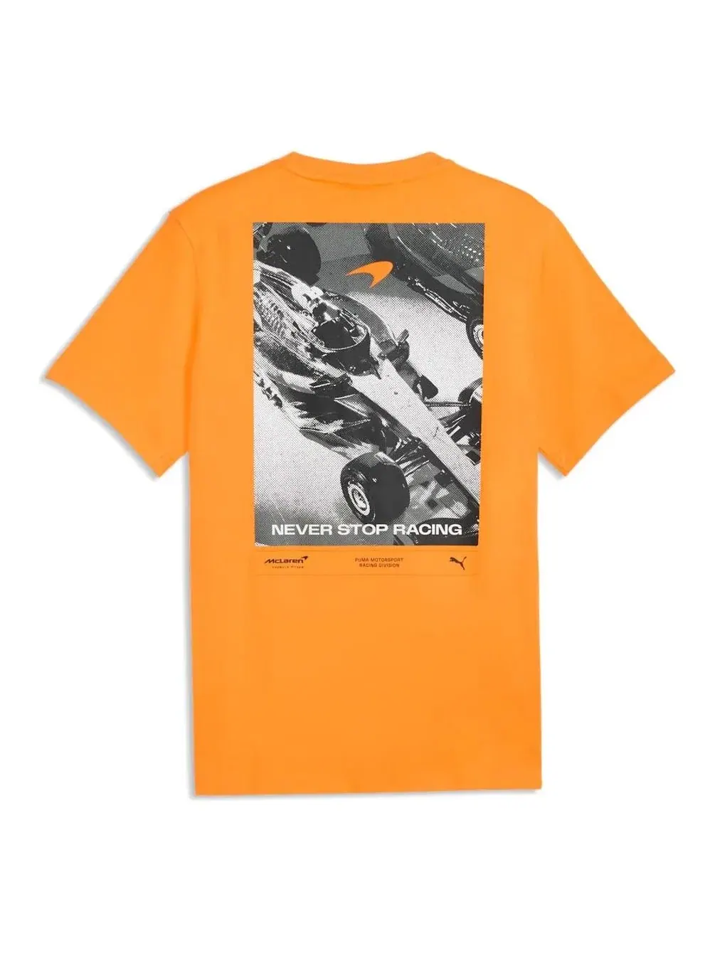 Футболка PUMA x McLAREN RACING с графическим принтом «Папайя» 637515-03 — изображение 1 из 2, оранжевый
