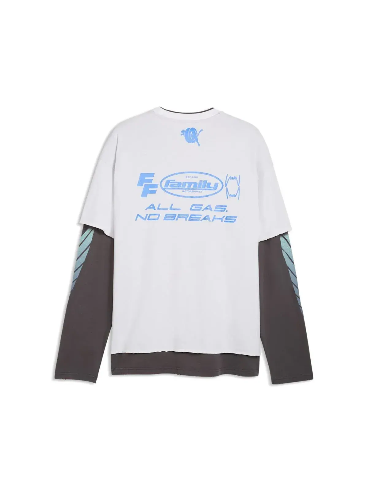 Футболка с длинными рукавами PUMA x FAST & FURIOUS — изображение 2 из 2, белый