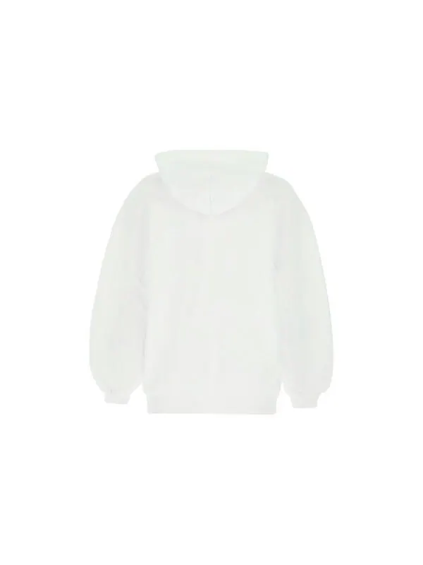 Свитер ss21 logo printing hoodie white Balenciaga — изображение 2 из 4, белый