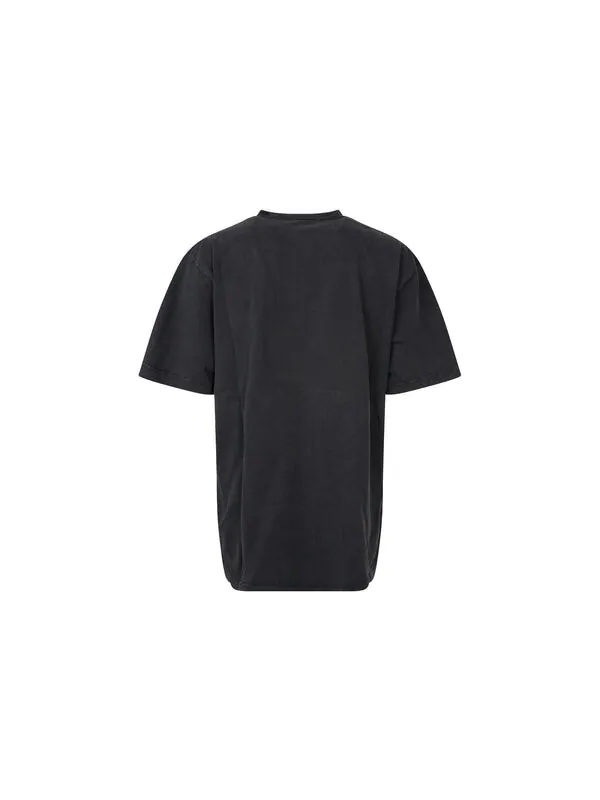 Футболка property vintage t-shirt large fit 'washed black' Balenciaga — изображение 2 из 4, черный