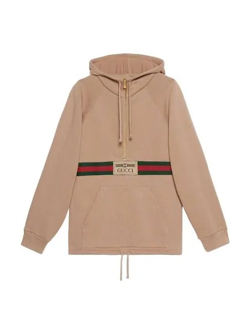 Толстовка Gucci Vintage Camel с винтажным логотипом — изображение 1 из 1, коричневый