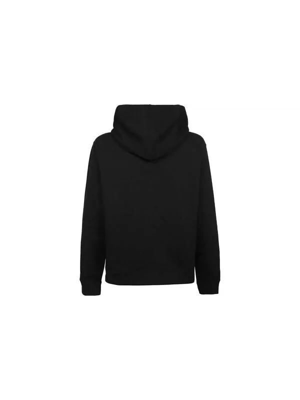 Толстовка Gucci men's x freya hartas crossover fw21, с принтом животного, со шнурком — изображение 2 из 4, черный