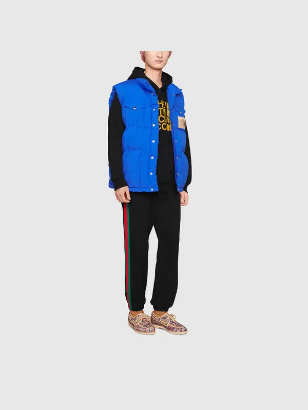 Толстовка Gucci x The North Face Crossover Printing Pullover, с длинным рукавом — изображение 2 из 4, черный