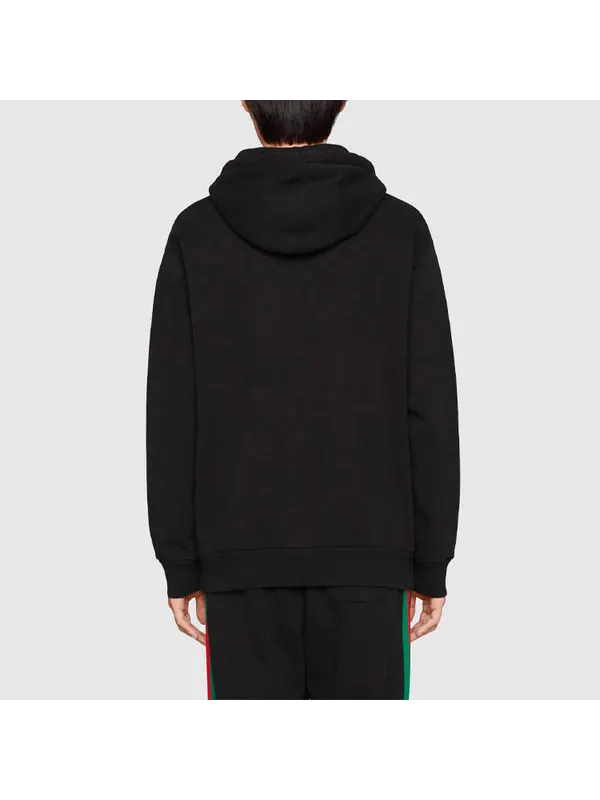 Толстовка Gucci x The North Face Crossover Printing Pullover, с длинным рукавом — изображение 3 из 4, черный