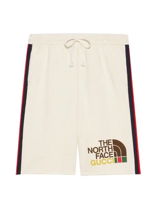 Шорты The North Face Crossover Webbing Printing Cotton Shorts, свободные — изображение 1 из 4, белый