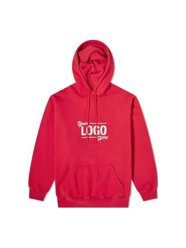 Толстовка your logo here popover hoodie 'raspberry white' Balenciaga — изображение 1 из 4, белый