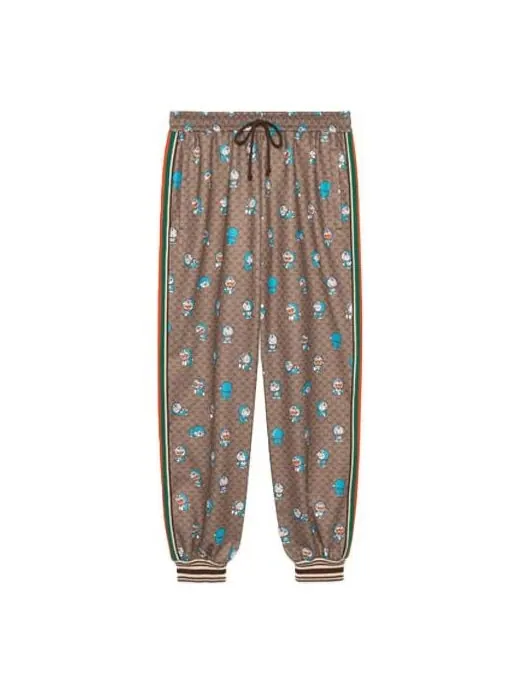 Брюки Gucci x Doraemon SS21 Monogram Pants — 1