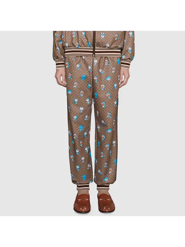 Брюки Gucci x Doraemon SS21 Monogram Pants — 3
