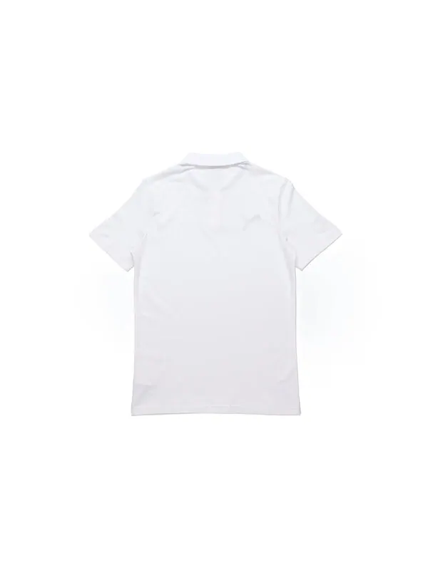 Рубашка поло ess casual polo shirt 'white' Puma — изображение 2 из 4, белый