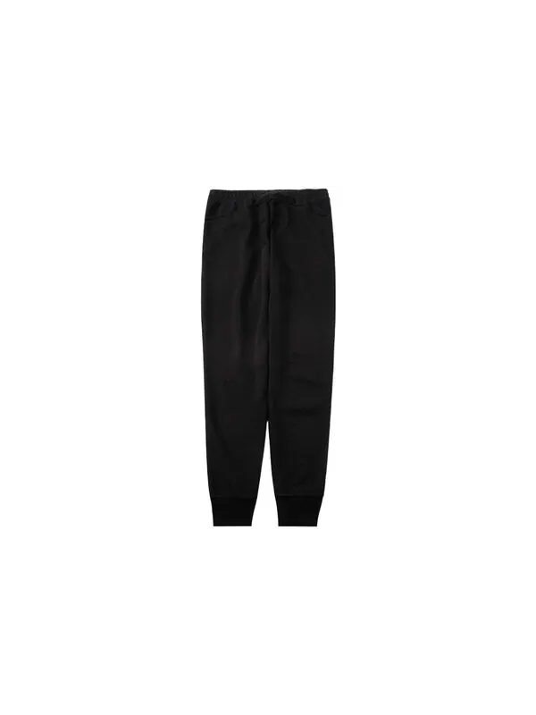 Брюки ess logo pants 'black' Puma — изображение 3 из 4, черный