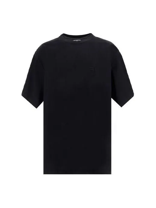 Футболка sporty b crewneck t-shirt 'black' Balenciaga — изображение 1 из 4, черный